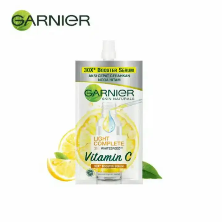 garnier light complete booster serum sachet