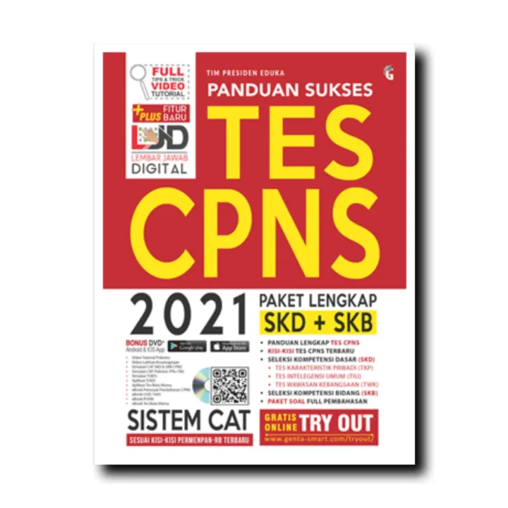 Buku Tes Cpns Dan Bumn Panduan Sukses Tes Cpns 2021 Paket Lengkap Skd Skb Cd Original Best Seller Lazada Indonesia
