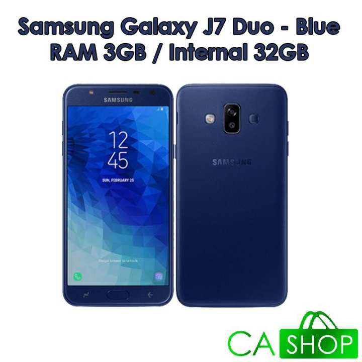 Samsung Galaxy J7 Duo Dual Camera - J720 - 3GB/32GB - Black / Gold / Blue - NEW - Garansi Resmi SEIN