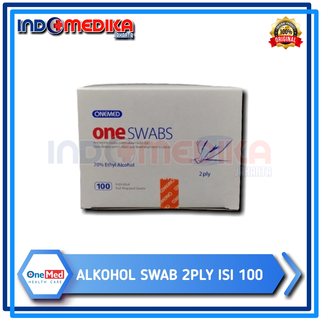 Alcohol Swab One Swabs Ply Onemed Tissue Alkohol Swab Lazada Indonesia