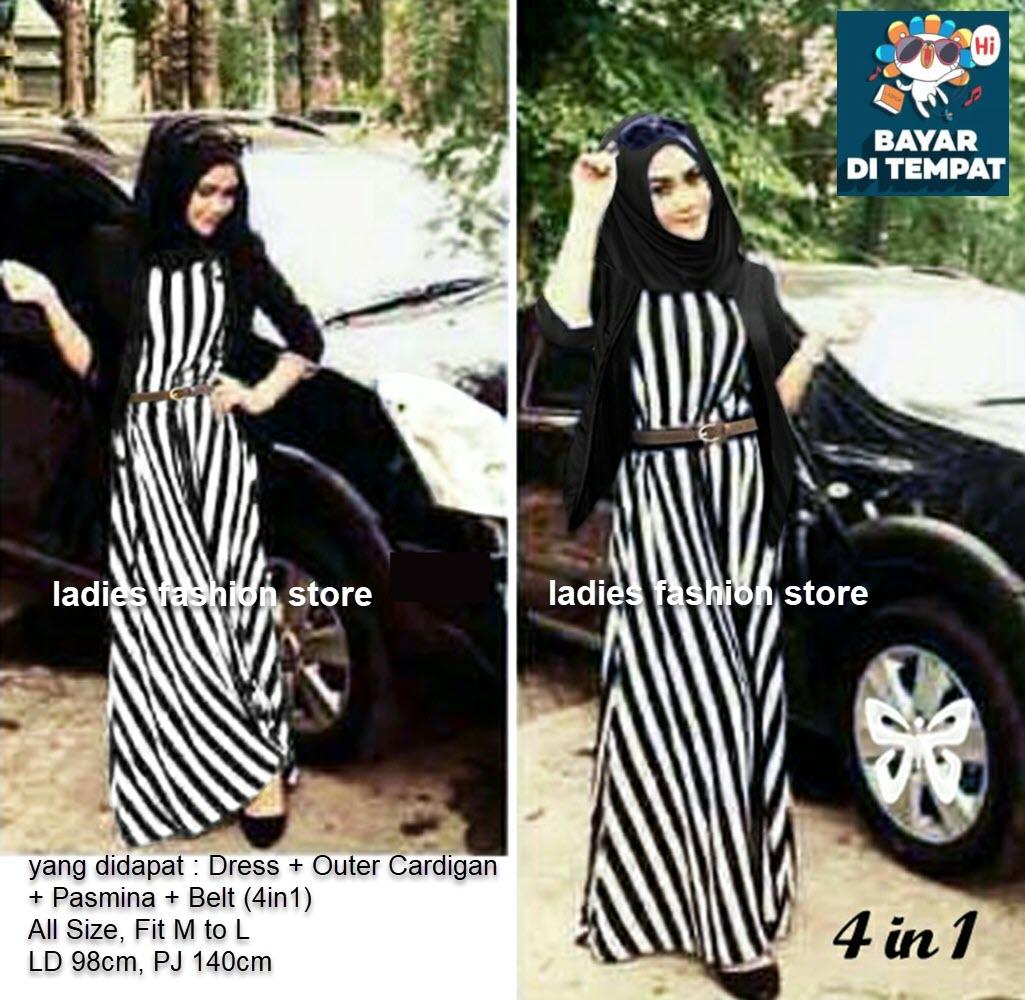 Dress Balotely Baju Gamis Wanita Muslim Panjang Supplier Maxy Termurah Fashion Hijab Syari Terbaru Pakaian Cewek Kekinian Gaun Trendy Modis Casual Simple Dress Balotely Gamis Panjang Hijab Casual Pakaian Wanita Muslim Modern Maxy Terbaru Tahun 2018 LSASA