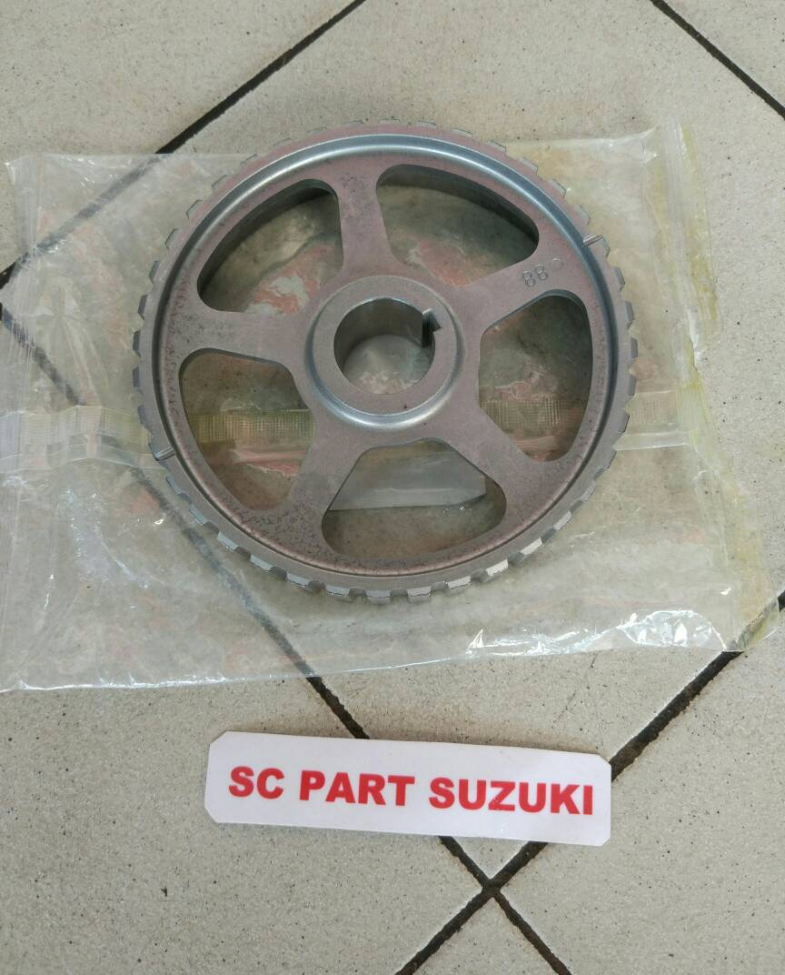 Pulley timing belt besar atas suzuki jimny katana/karimun kotak