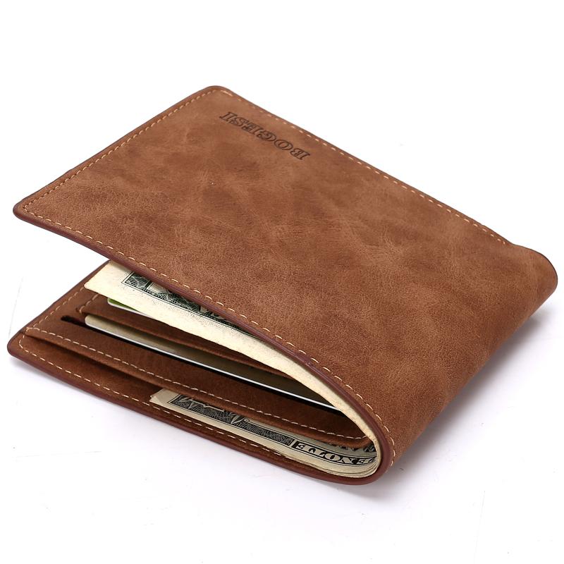 BOGESI Dompet Kulit Pria Desain Retro - BOGESI009 - Brown
