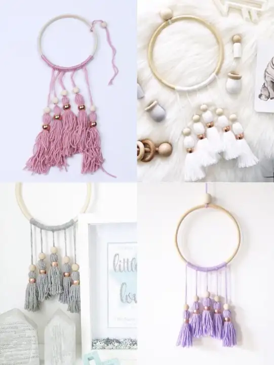 Download Dream Catcher Premium Gantungan Hiasan Dinding Mobil Bohemian Decor Abu Abu Sedia Hiasan Dinding Kamar Tidur