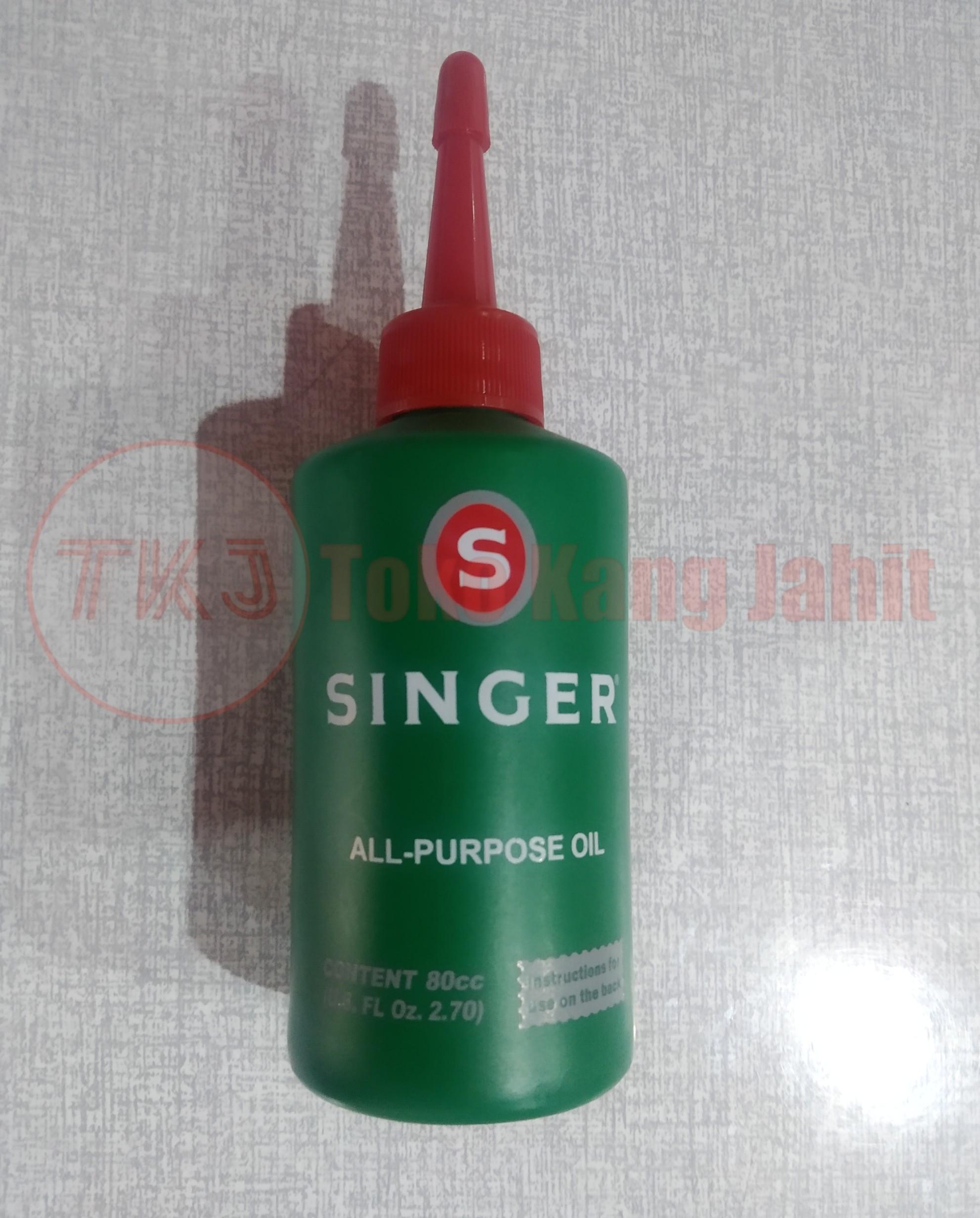 pelumas minyak singer , oli mesin jahit singer