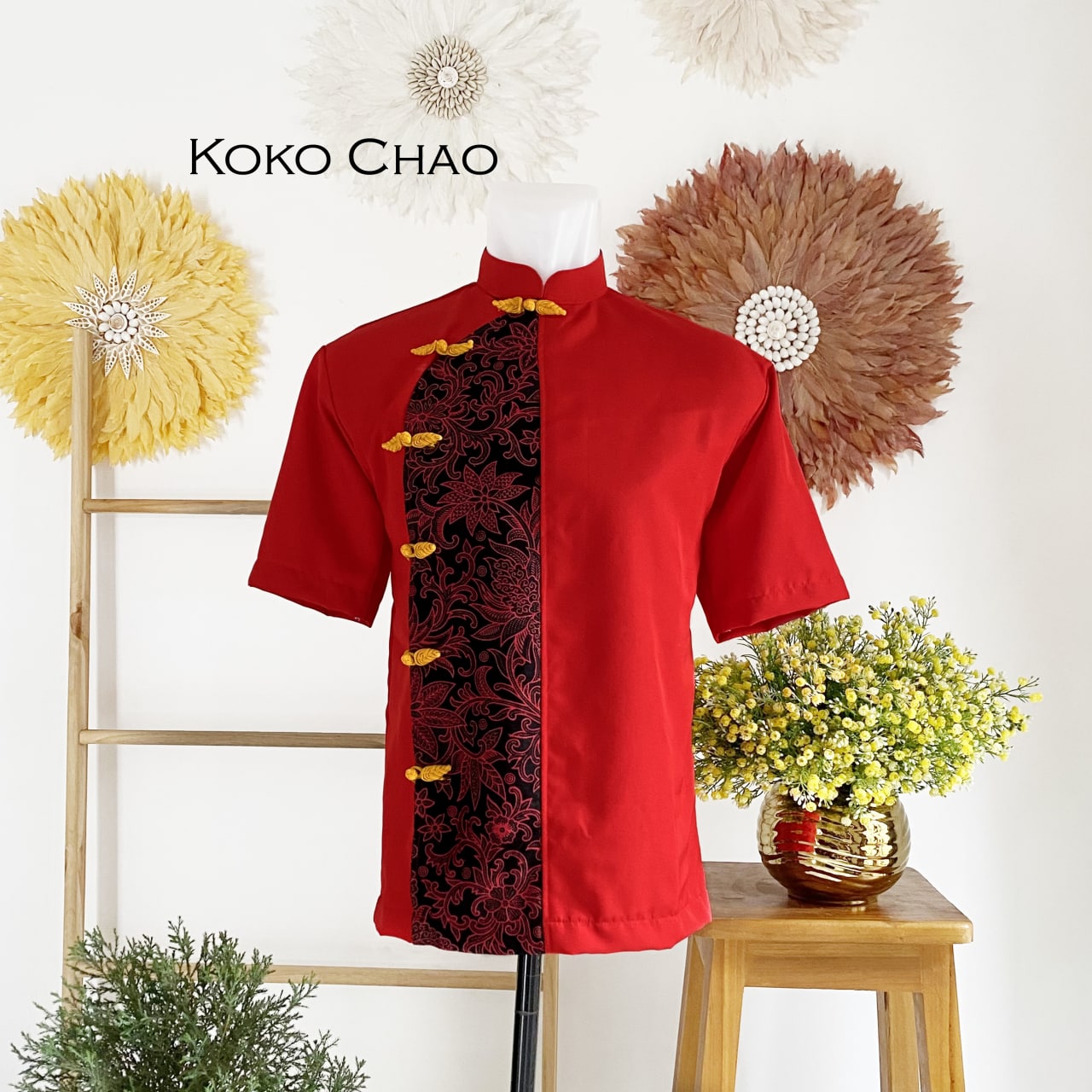 Baju Koko China Shanghai Pria Baju Imlek Chineese | Lazada Indonesia