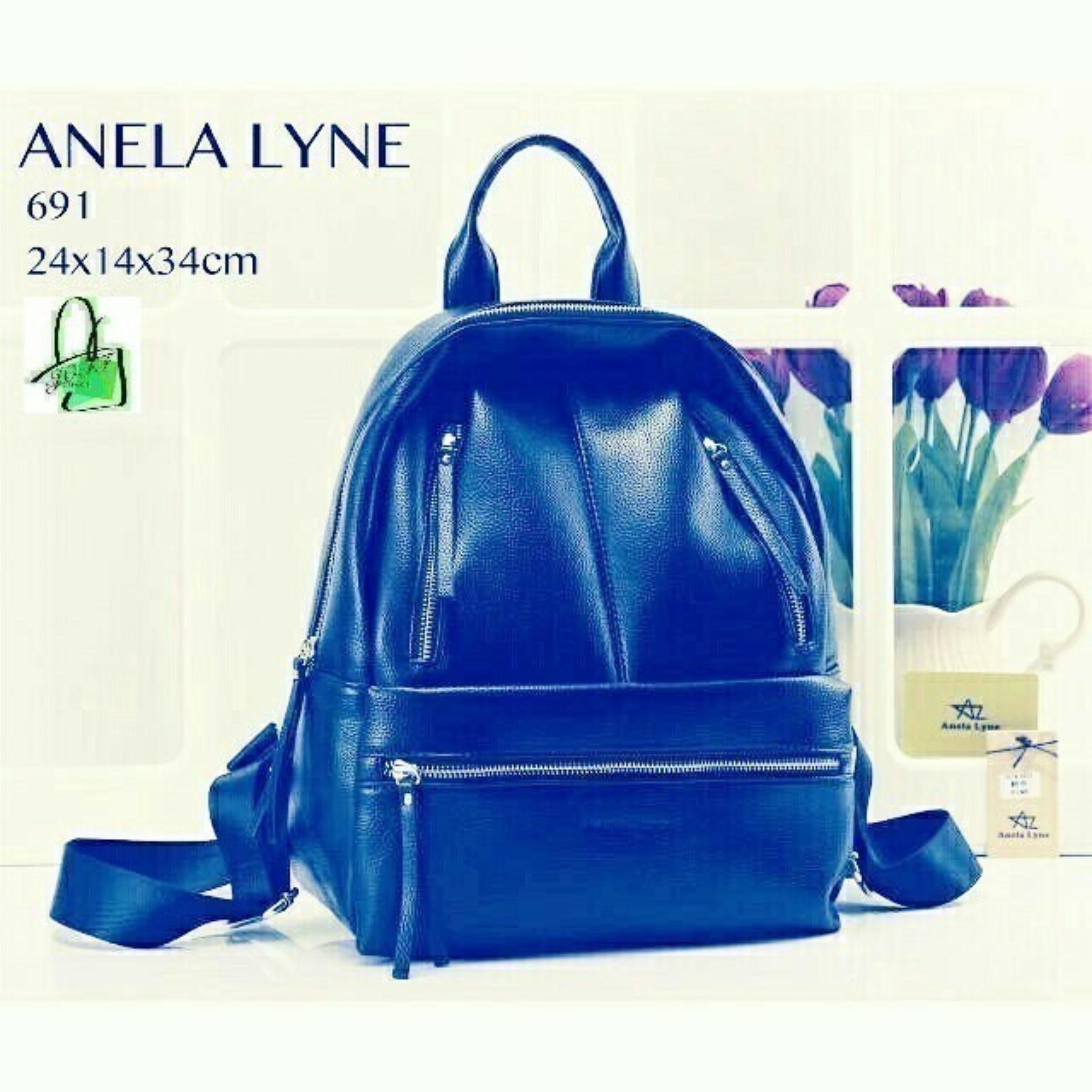 New Produk Fashion Wanita Terbaru ANELA LYNE GFK/ New Slingbag Wanita Trendy Korean Style/Tas Selempang & Bahu Wanita/Tas Ransel wanita/Tote Bag Wanita/ Tas Jinjing Wanita/Clutch/Dompet Wanita SET BAGPACK 3 IN 1 DB
