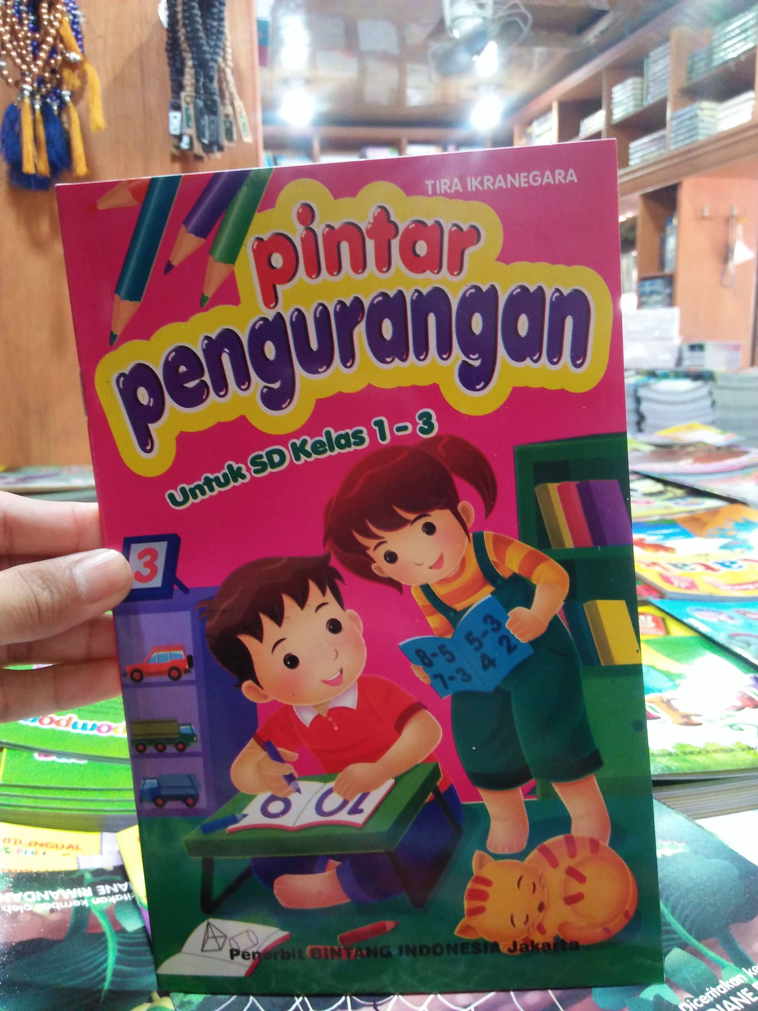 Buku Pelajaran Buku Anak Pintar Berhitung Untuk SD Kelas 1-3 ...