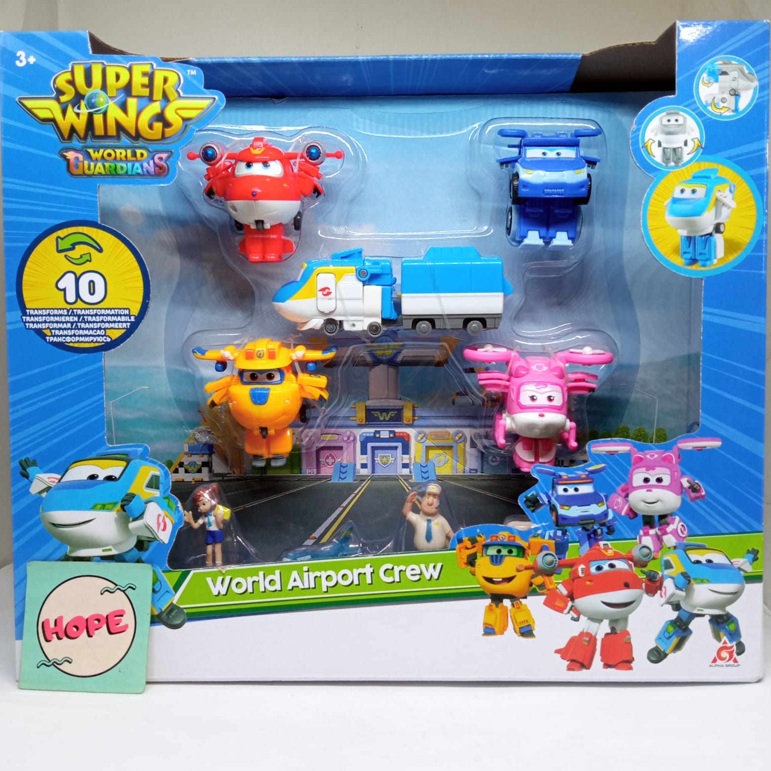 Super Wings World Airport Crew with Tony Original Auldey Lazada Indonesia
