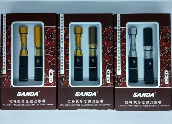 SANDA Pipa Filter Rokok Permanent SD-176 [ Ukuran Marlboro ]