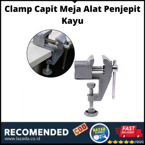 Tc Vise Clamp Capit Meja Alat Penjepit Kayu E F Clamp Penjepit