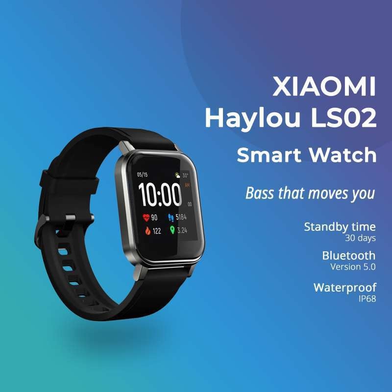 Jual Xiaomi Haylou Ls02 Smartwatch Terbaru | Lazada.co.id