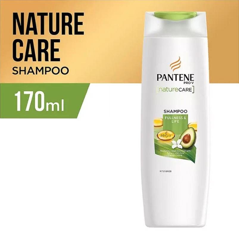 Pantene Sampo Nature Care Fullness & Life - 170ml By Lazada Retail Pantene.