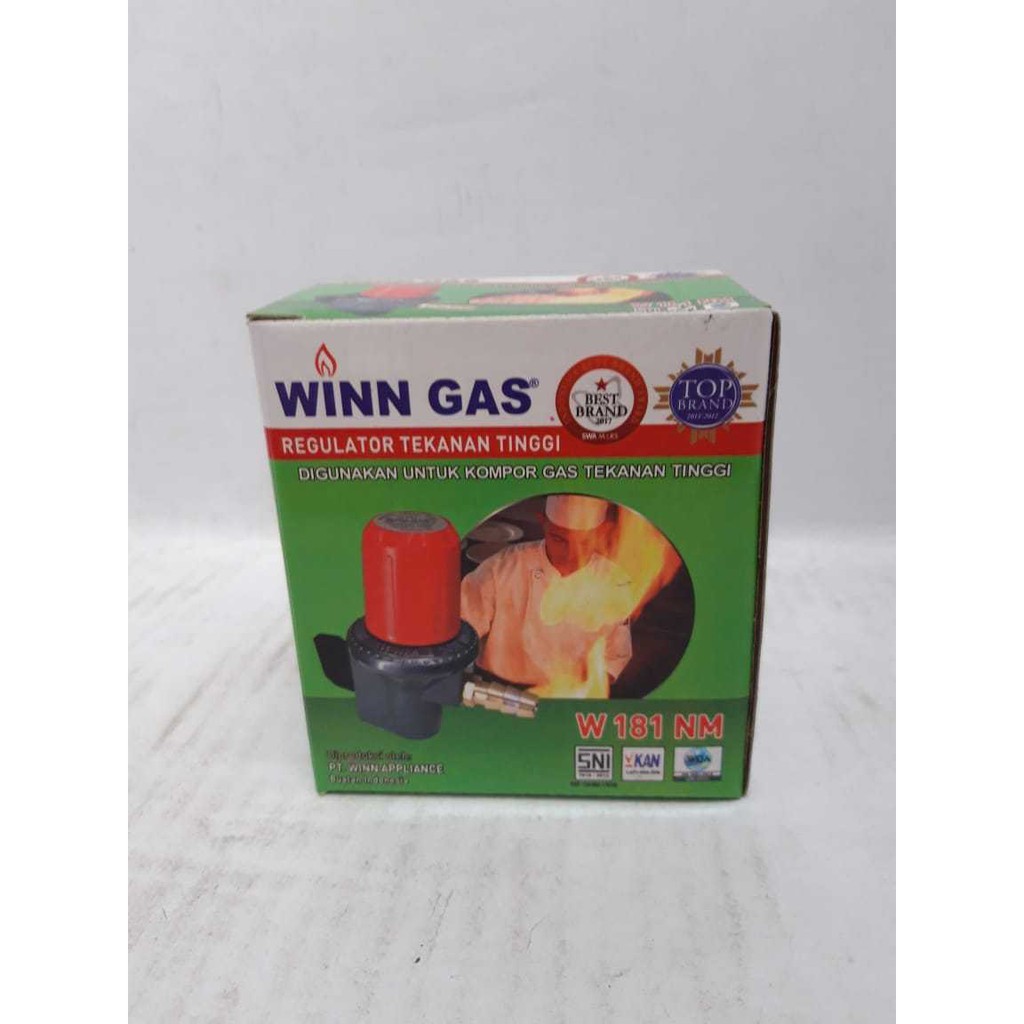 WINN Gas HP 181 Regulator Gas Putar Tanpa Meter / Polos Lazada Indonesia