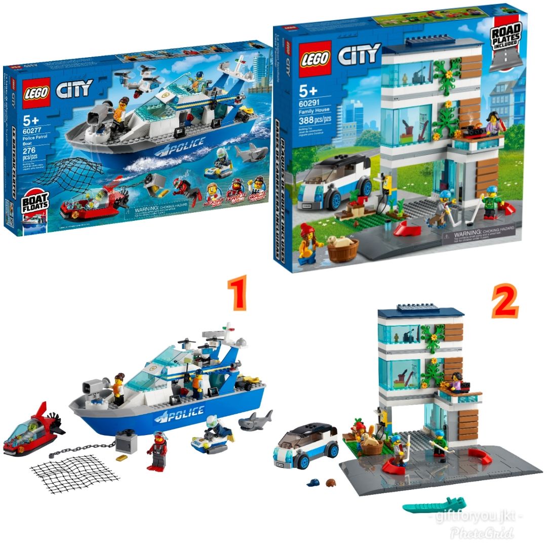 Lego City Police Boat 60277 Lego Set 60277 LEGO City Police Patrol