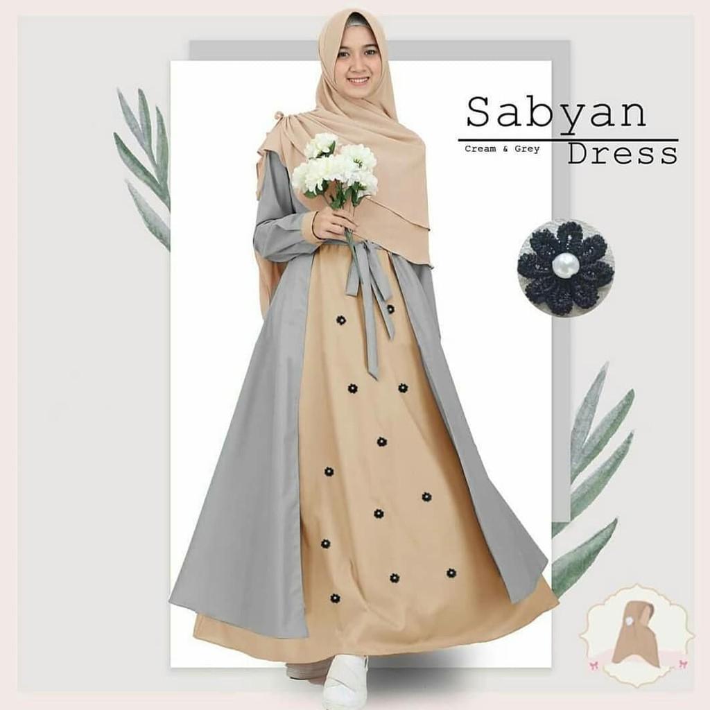 LGNZ Sabyan Dress / Fashion Muslim / Gamis Terlaris MPS HBO 044
