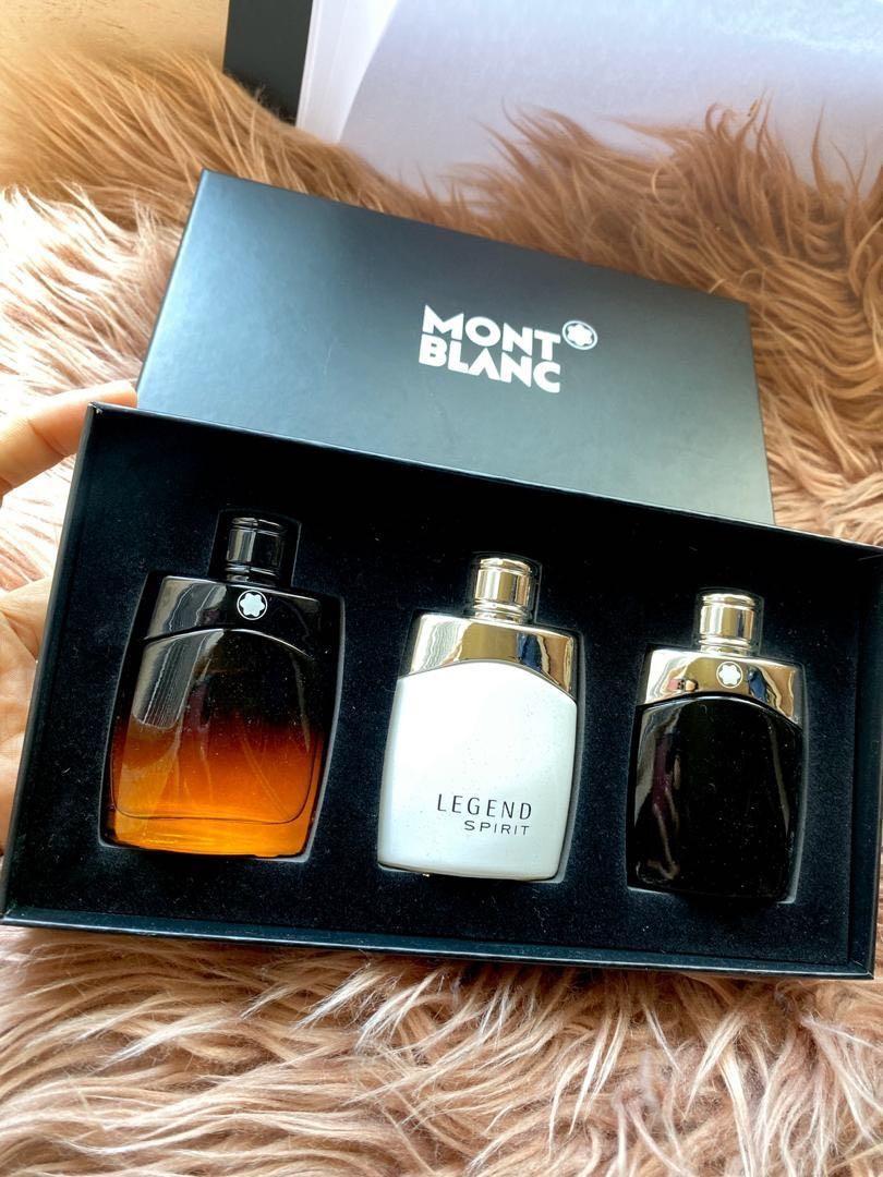 mont blanc legend perfume set