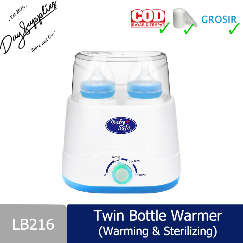 Harga baby safe hot sale twin bottle warmer