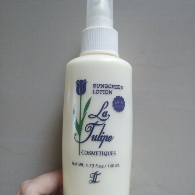 la tulipe sunscreen lotion