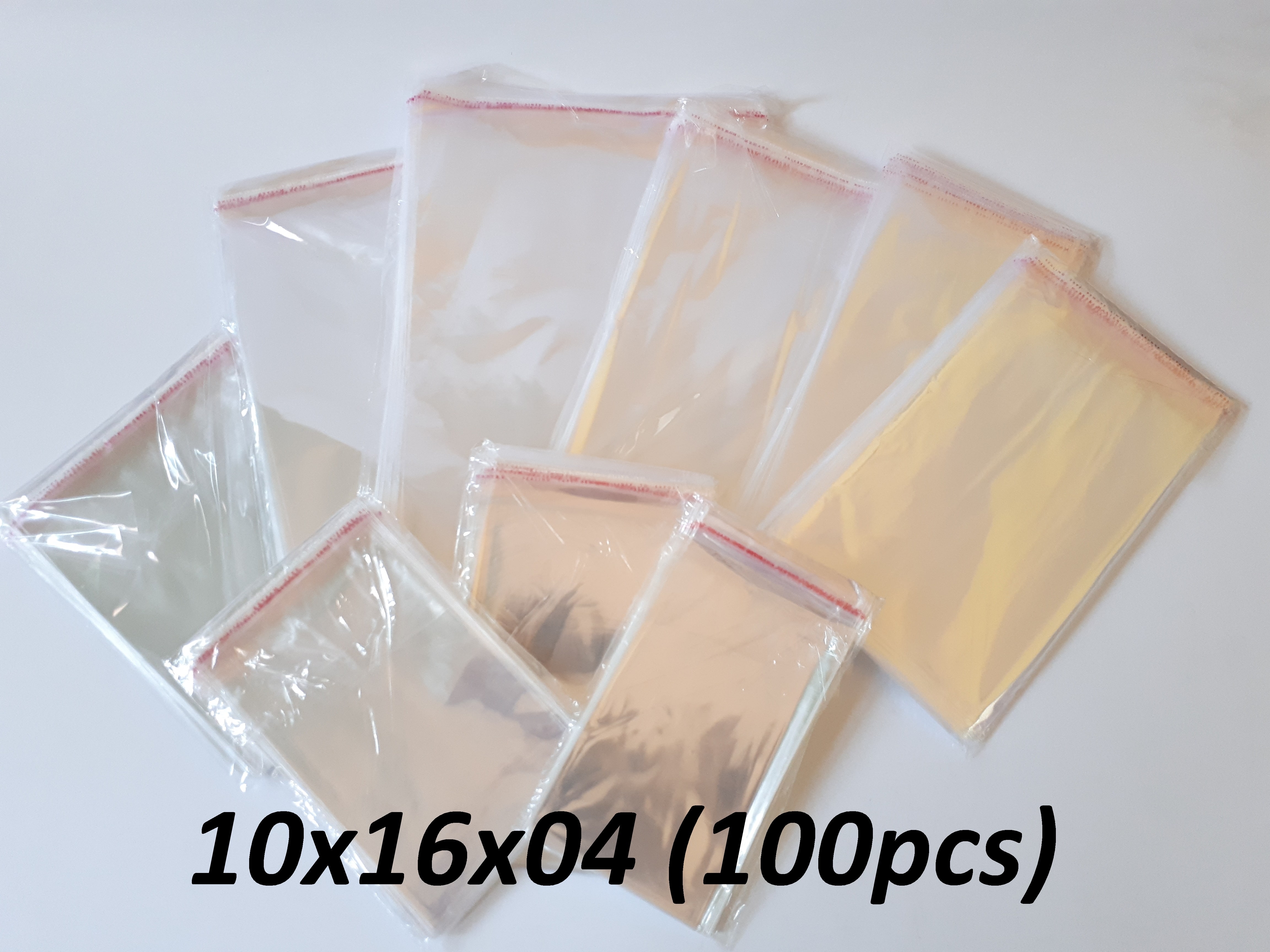 Plastik Seal OPP 10x16 (100 lembar) / Plastik Seal 10 x 16 Bening Lem