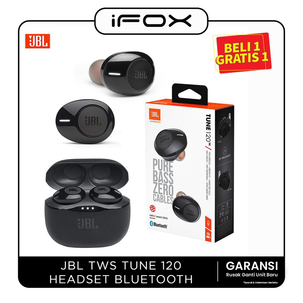 Jual Jbl Tune T 120 Tws Terbaru - Jun 