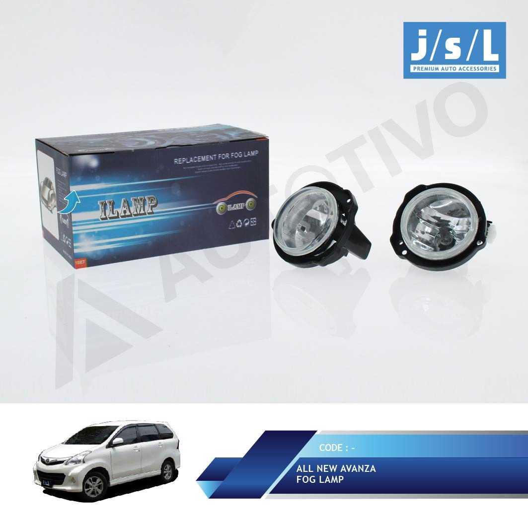 All New Avanza Xenia Fog Lamp Ilamp Full Set-Aksesoris Lampu - MS