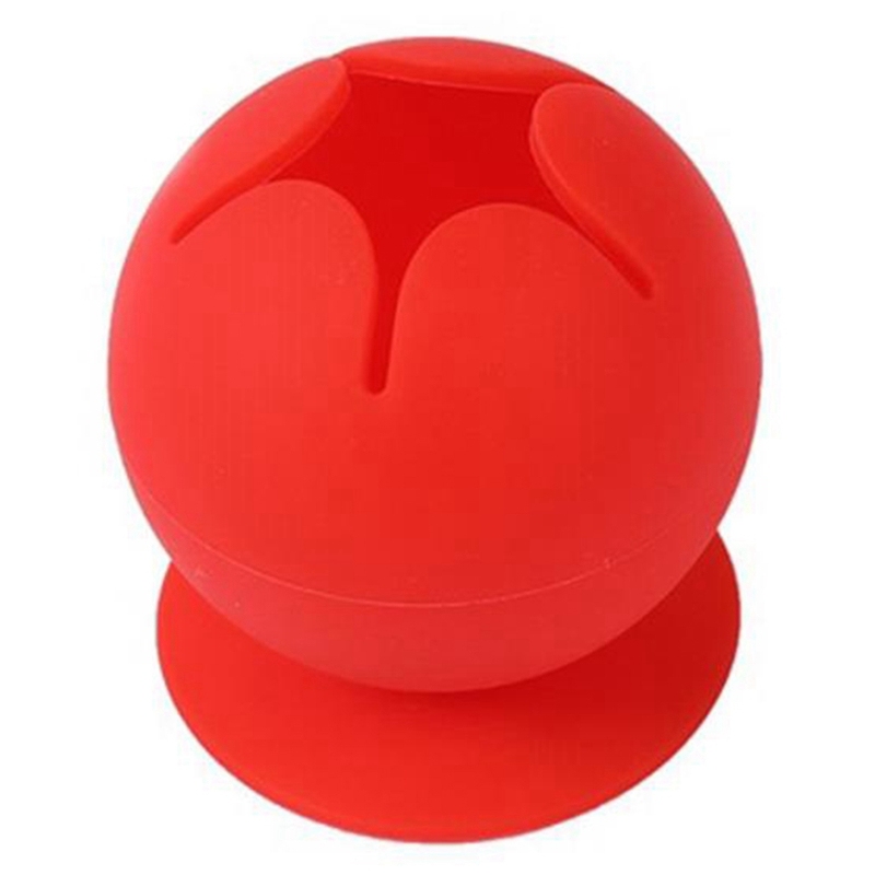 Suction Cup Desktop Office Storage Box Waste Collector Silicone Tool Manual Waste Collection Ball