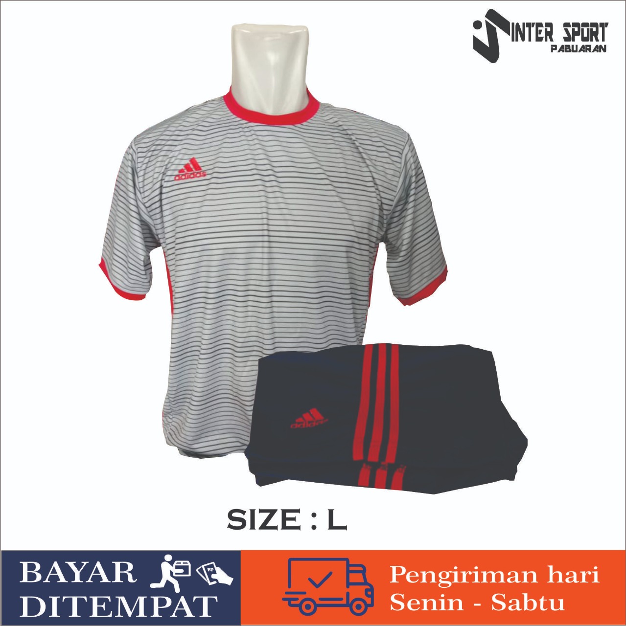 Setelan Futsal kaos Sepakbola ADIDAS Murah Terbaru (BISA COD)