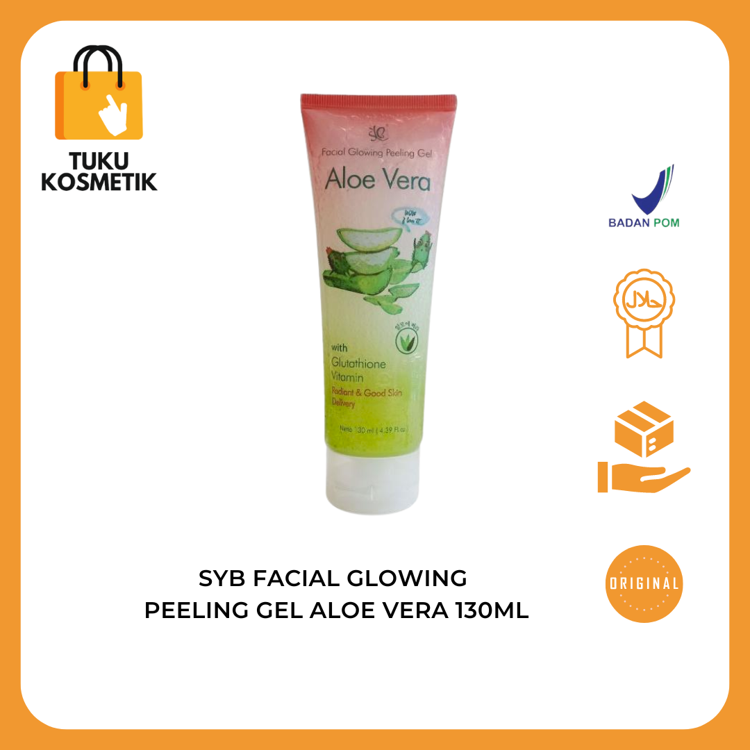 SYB Facial Glowing Peeling Gel Aloe Vera 130ml Lazada Indonesia