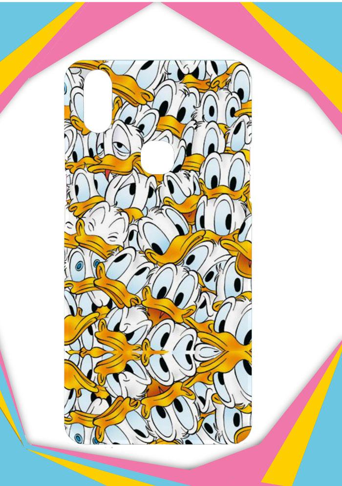 Casing VIVO V9 Custom Hardcase DONALD DUCK PATTERN I0015 Case Cover