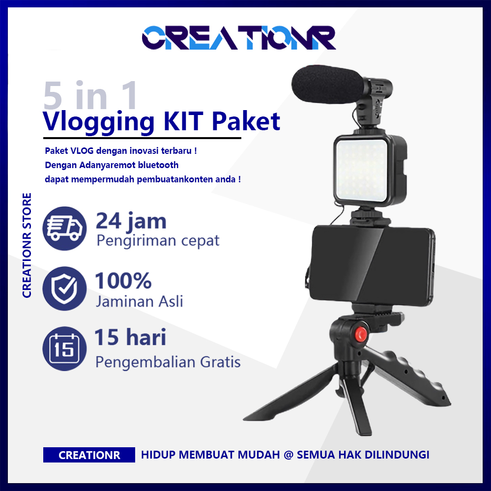 paket vlog kamera