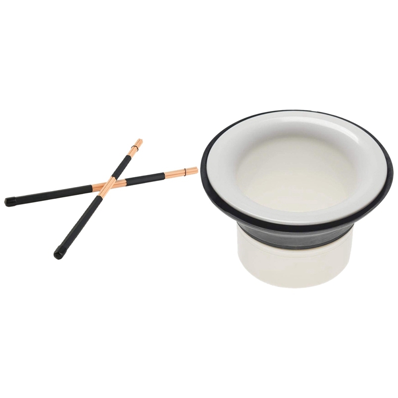 1 Pair 40cm Wooden Hot Rods Rute Jazz Drum Sticks Lightweight with Bass Woofer Hole Protection Bass Drum Drum Kit