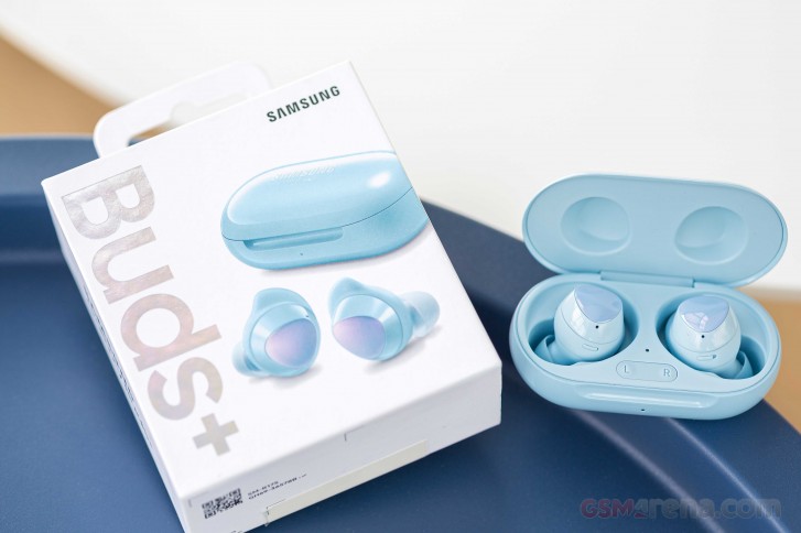 Galaxy Buds+ Samsung Earbuds Plus Buy Galaxy Buds Plus Blue Blue - Main Image