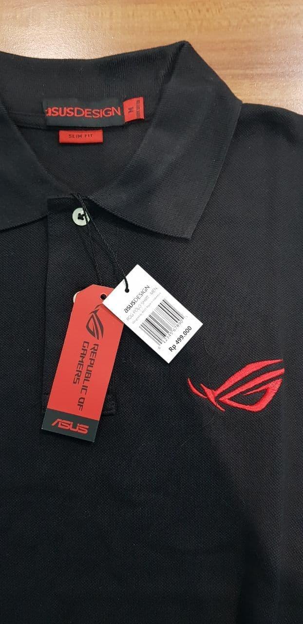 BAJU KAOS ASUS ROG ORIGINAL POLO SHIRT