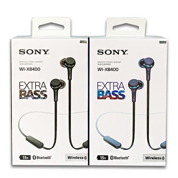 Wi Xb400 Sony Wireless Stereo Headset Bluetooth SONY Earphone