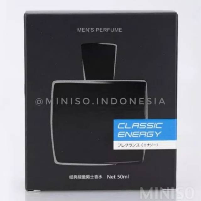 MINISO PARFUM/CLIC ENERGY MAN PERFUME 50ML AROMA WOOD Lazada Indonesia