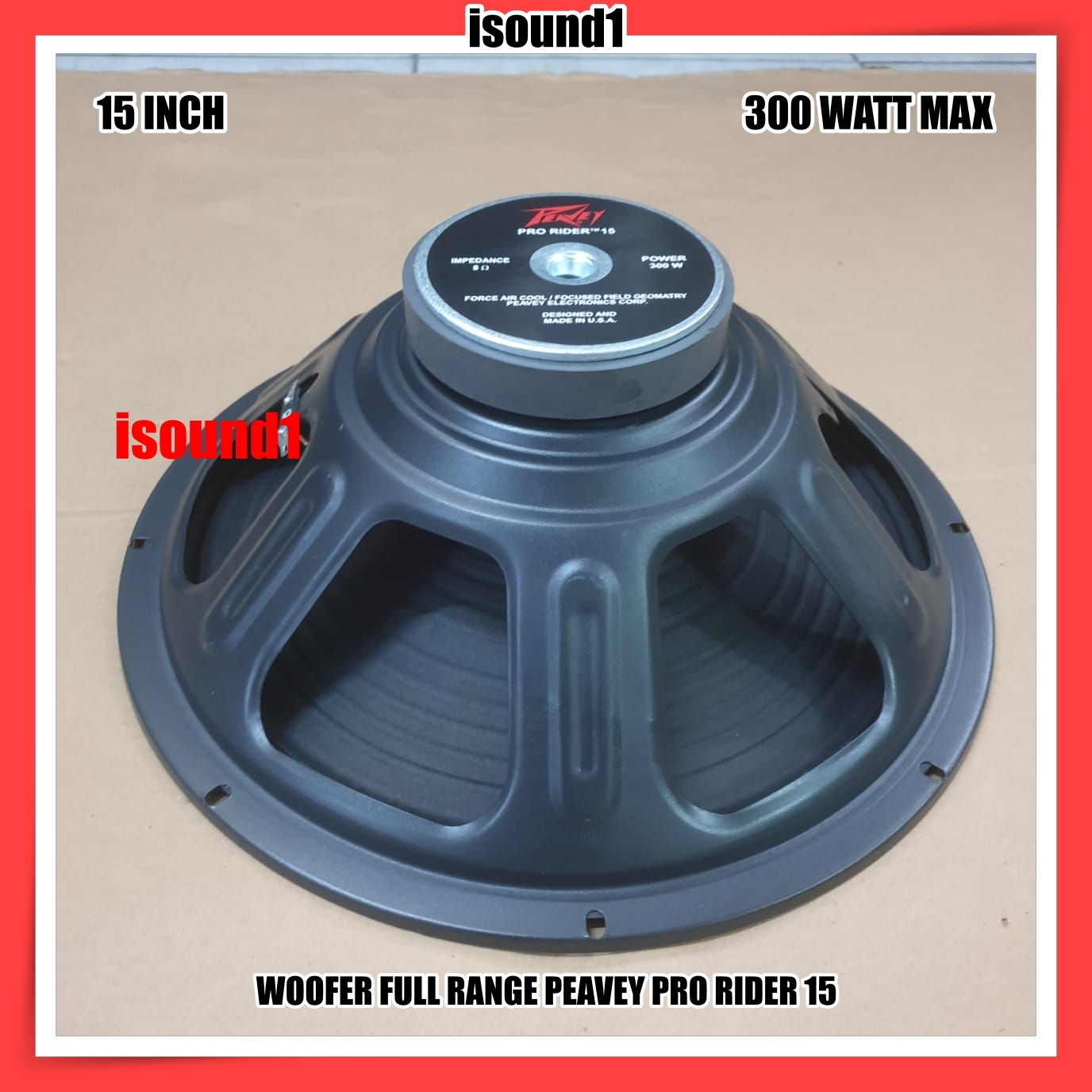Peavey PR15 国内希少 軽くて頑丈！（Peavey PR15 Speaker UPGRADE 