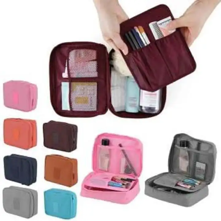 Igrosir Tas Kosmetik Make Up Dan Perlengkapan Mandi Cosmetic Organizer Pouch Monopoly Travel Kosmetik Lazada Indonesia