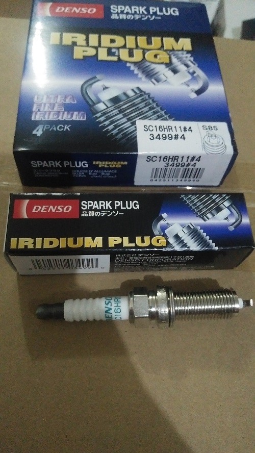 Busi Spark Plug Iridium Toyota Yaris Heykers `16 Denso SC16HR11 ...