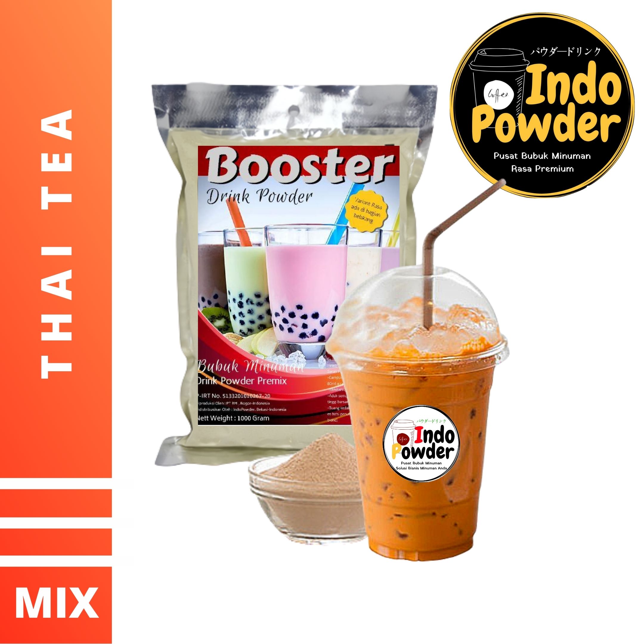 Bubuk Minuman THAI TEA 1Kg - Bubuk THAI TEA 1Kg - THAI TEA Bubuk 1Kg ...