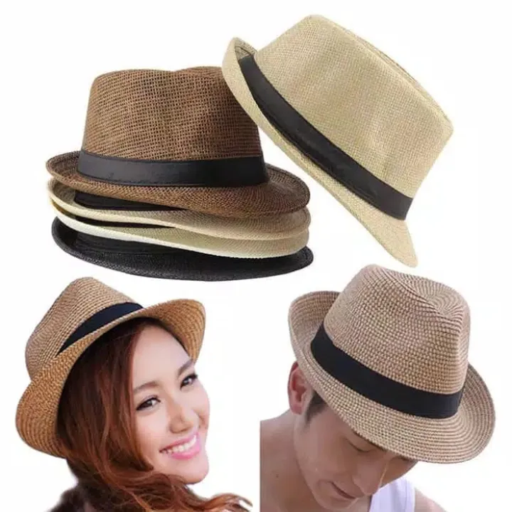 Topi fedora wanita Clearance