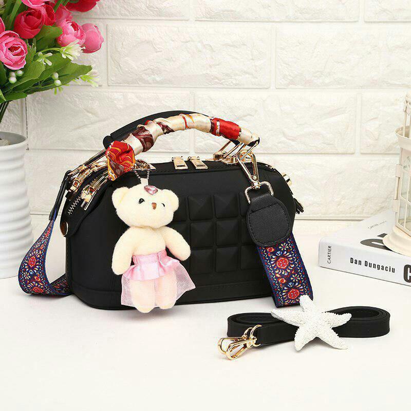 LB 413 Tas Doctor Jelly Studded 066-1 Talipanjang 2pcs