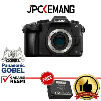 Panasonic Lumix DMC-G85 / Panasonic Lumix G85 Body Black Free DMW-BLC12E JPC KEMANG GARANSI RESMI