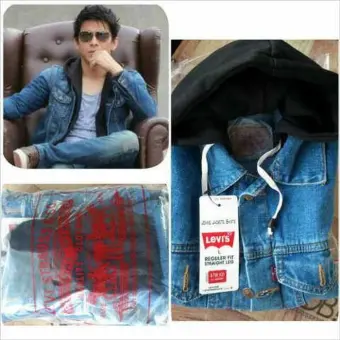 jaket hoodie levis