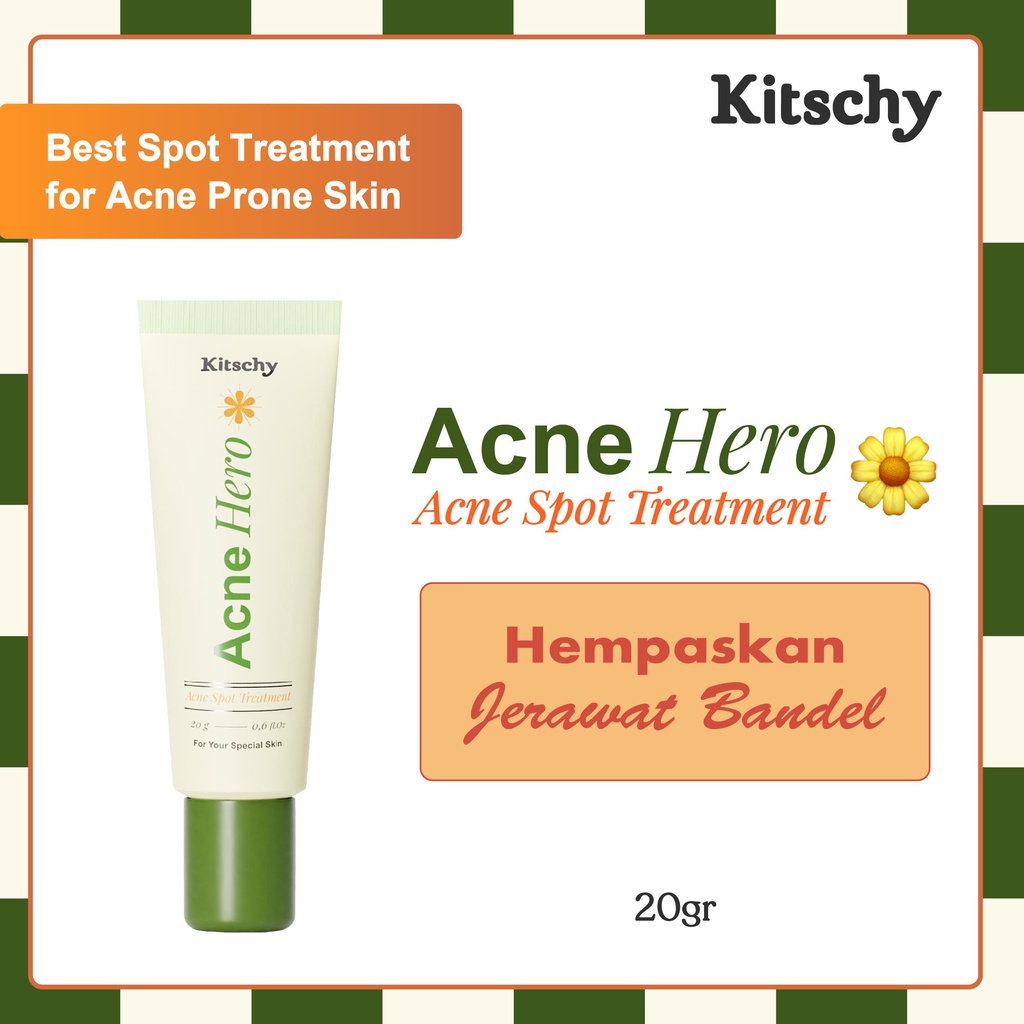 Kitschy Acne Hero Acne Spot Treatment Lazada Indonesia