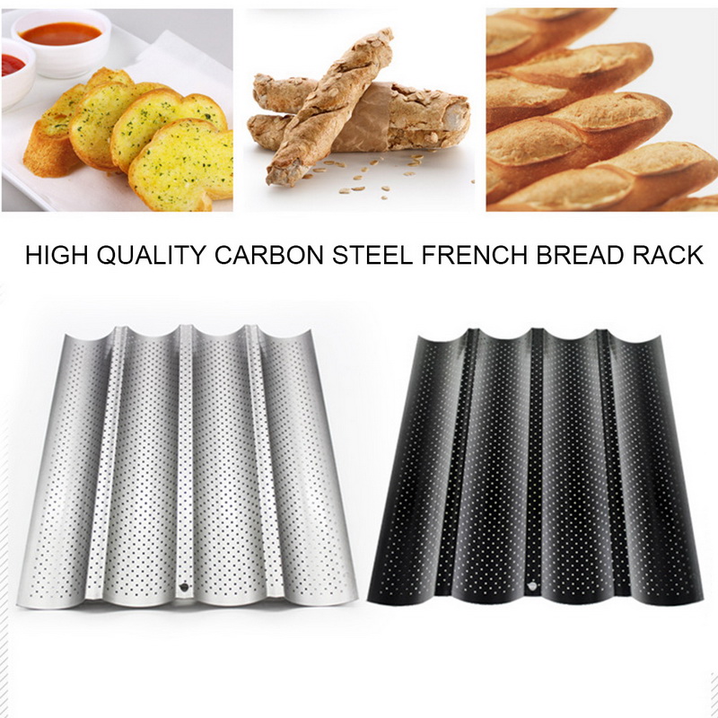 Slots Loyang Baguette/French Bread Baking Tray/French Bread