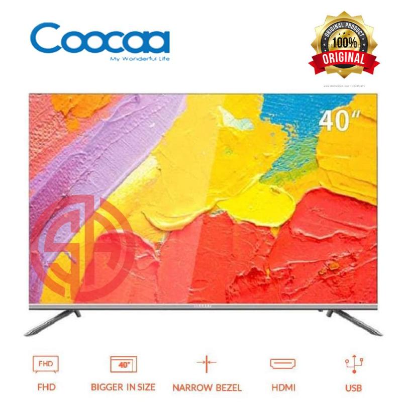COOCAA LED TV 40 inch Android Smart TV - Wifi - Full HD - Slim - Infinity View (Model : 40S5G)