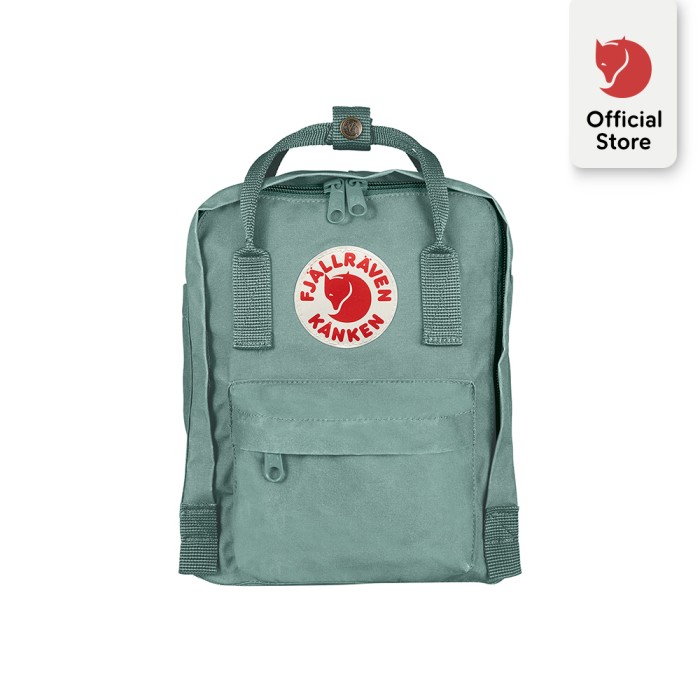kanken mini forest green