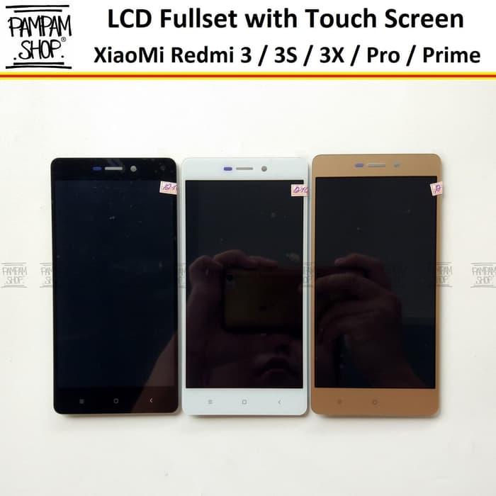 LCD Fullset Touchscreen XiaoMi Redmi 3 3S 3X Pro Prime Original OEM