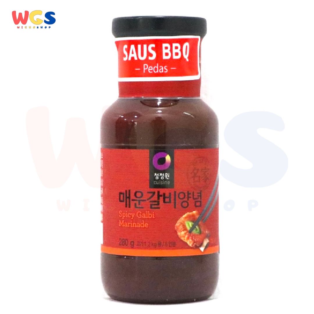Chung Jung Galbi Korean Bbq Sauce Chung Jung One Barbeque Sauce Spicy Galbi  Marinade Korean 280 Gr